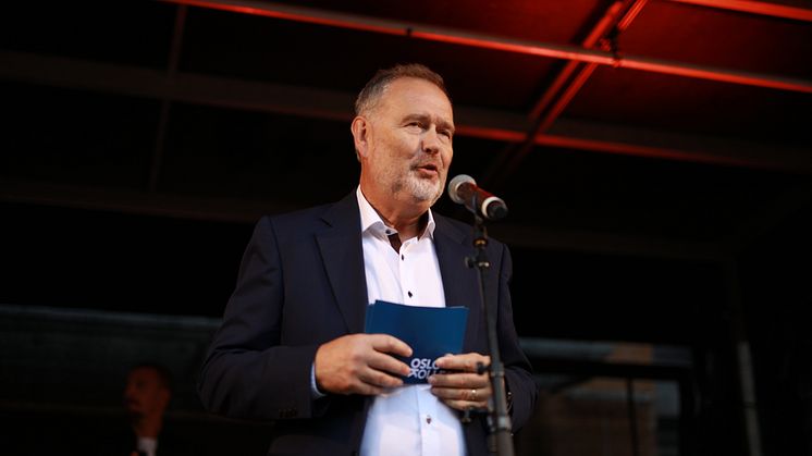 Skjalg Havåg, administrerende direktør av OsloKollega, som eier og driver PS:Hotel by Nordic Choice. 