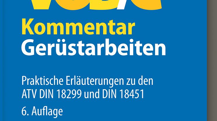 VOB/C Kommentar – Gerüstarbeiten (2D/tif)