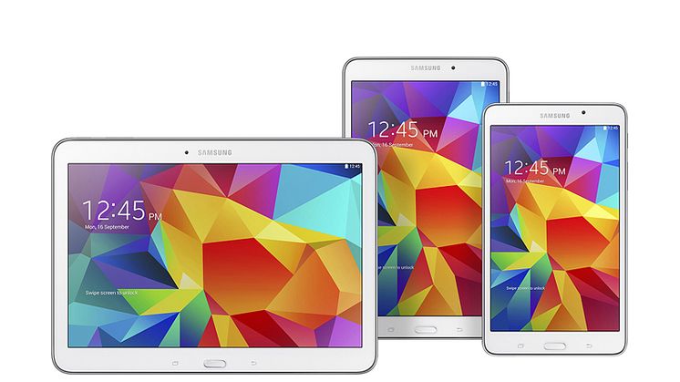 Samsung Galaxy Tab 4 er landet