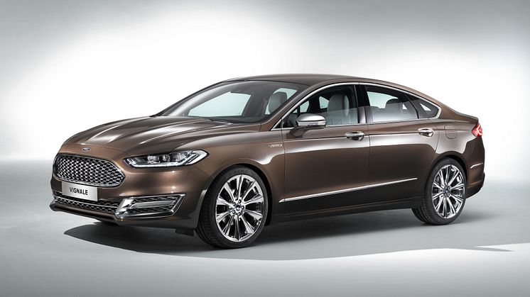 Ford esittelee ainutlaatuisen, elämyksellisen Ford Mondeo Vignale -konseptin 