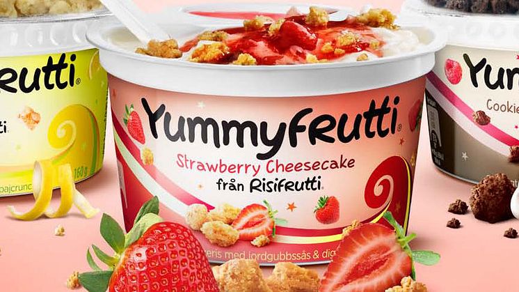 Yummyfrutti gör entré - en ny produktserie från Risifrutti®