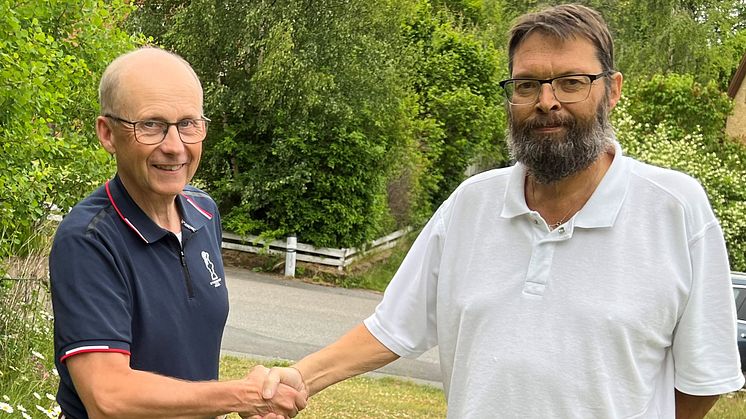 Carl-Johan Björkman Hr Björkmans Entrémattor och Kent Nilsson Tvättcenter i Frinnaryd