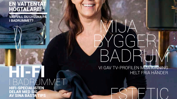Gustavsberg lanserar nytt magasin - Inspirerar till framtidens badrum