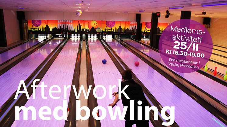 Afterwork med bowling