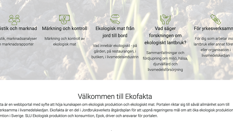 Nu öppnar Ekofakta.se