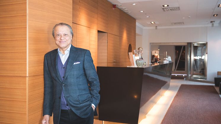 Bicky Chakraborty, VD och ägare till Elite Hotels.