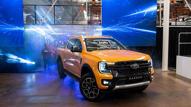 Megkezdődött Dél-Afrikában az új generációs Ford Ranger gyártása a helyi és a globális exportpiacokra