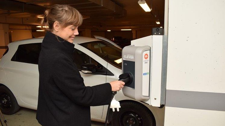 MKB satsar på laddare för elbil och har nu 25 laddplatser runt om i Malmö.
