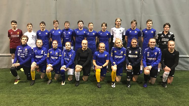 KIF aldersbestemt fotball. Foto: Kirkenes Idrettsforening