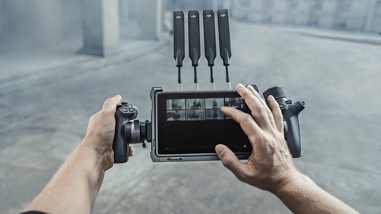 DJI Transmission - Integrated monitoring