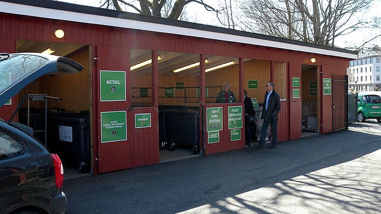 Tyréns skapar vägledning för kvartersnära återvinningscentraler