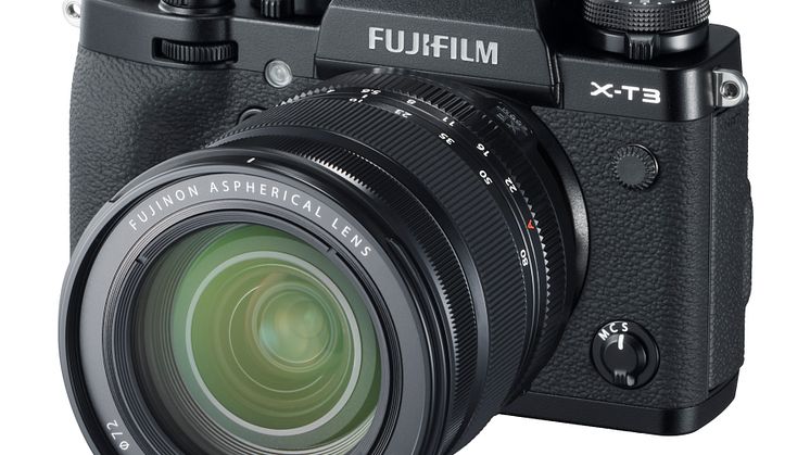 X-T3 Black Left with XF16-80mm
