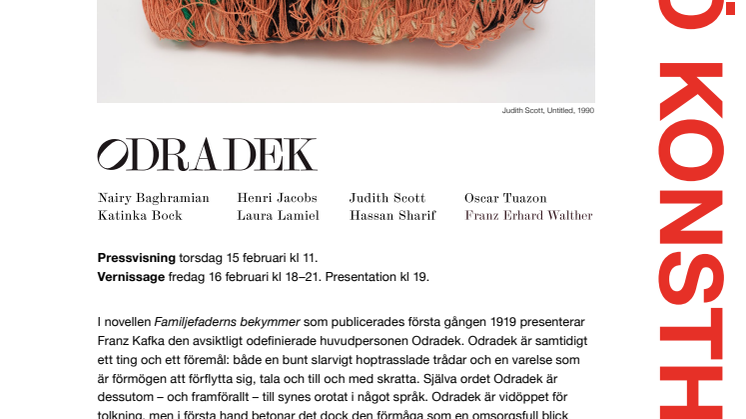 Odradek på Malmö Konsthall