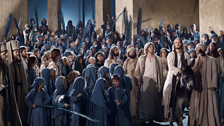 Oberammergau: Jesus betritt Jerusalem