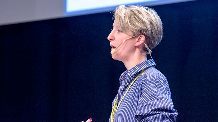 Marie Stigaard Tølbøll från The Danish Counseling and Research Center for Grieving Children, Teens and Young Adults (DCRC).