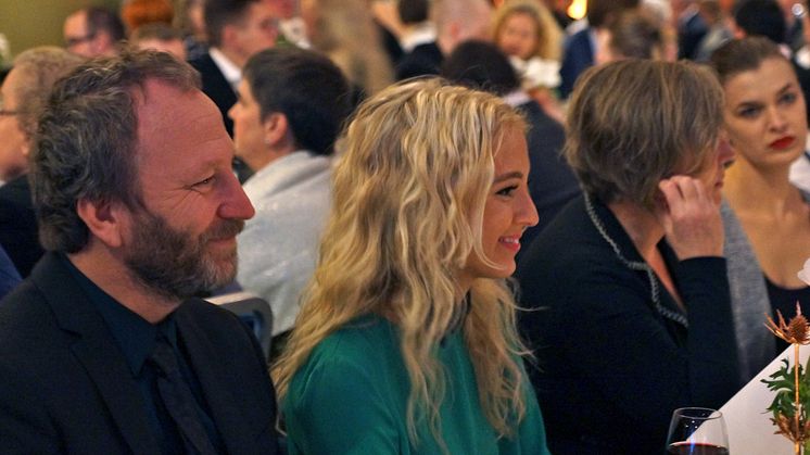 Författaren och FUB ambassadören Sören Olsson med sällskap