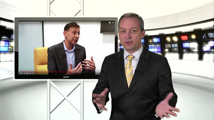 VIDEO: Nice armchair ...but not for on-camera interviews!