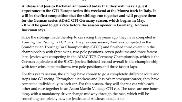 230419 ENG Pressrelease, GT4 Europe Monza.pdf