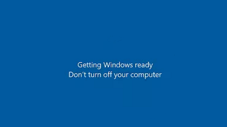 preparazione windows bloccato