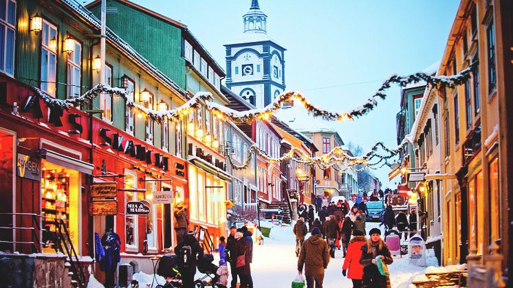 Christmas shopping in Røros