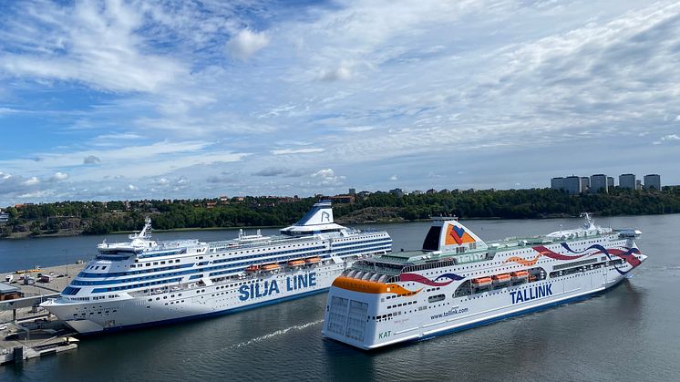 Silja Symphony & Baltic Queen | Bild: Mario Fuchs