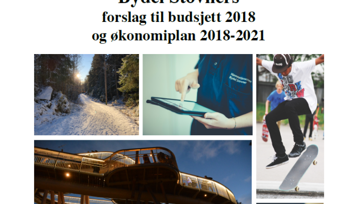 Bydel Stovners budsjettforslag for 2018 er nå ute 