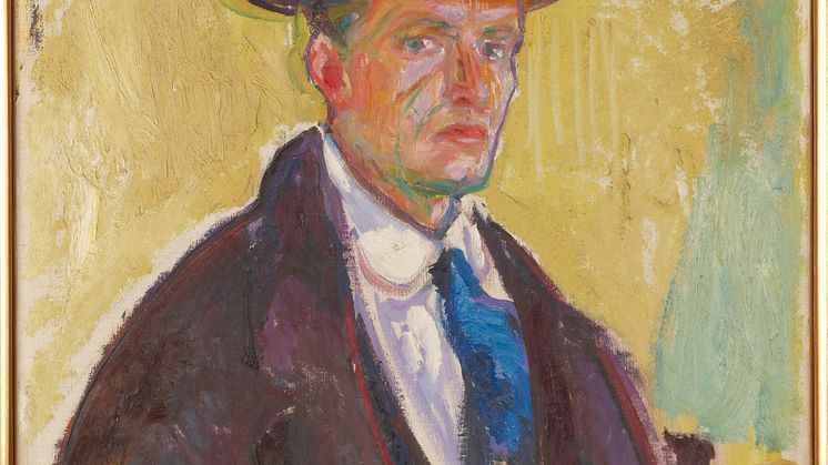     Self-Portrait in Hat and Coat (1913–15)  