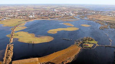 Flygbild. Kristianstad kommun