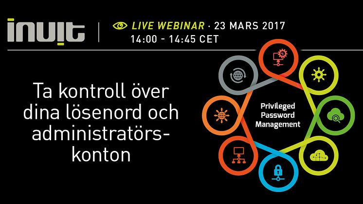 Ett webinar om privileged password management