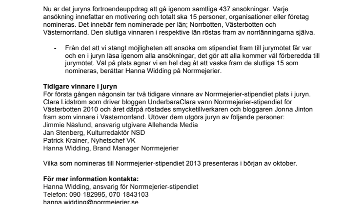 Antalet ansökningar slår alla rekord - UnderbaraClara och Jonna Jinton tar plats i juryn