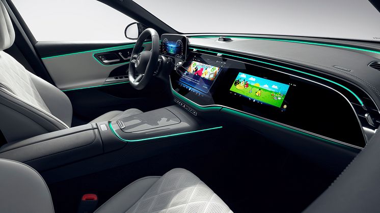 Mercedes-Benz E-Klass interiör (2023)