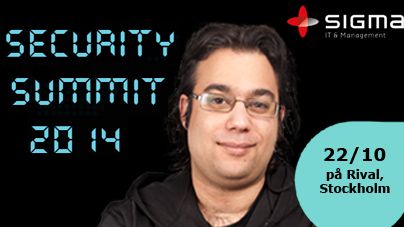 22/10 – Security Summit 2014 i Stockholm