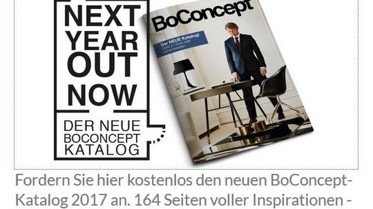 BoConcept NEW IN: Der neue Katalog 2017