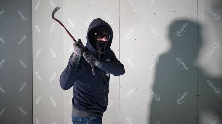 Gyproc Habito inbrottsskydd håller tjuven ute