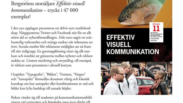 Effektiv visuell kommunikation. Om nyheter, reklam, information och profilering i vår visuella kultur. Ny bok!