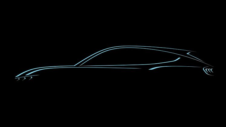 Mustang inspired SUV sketch