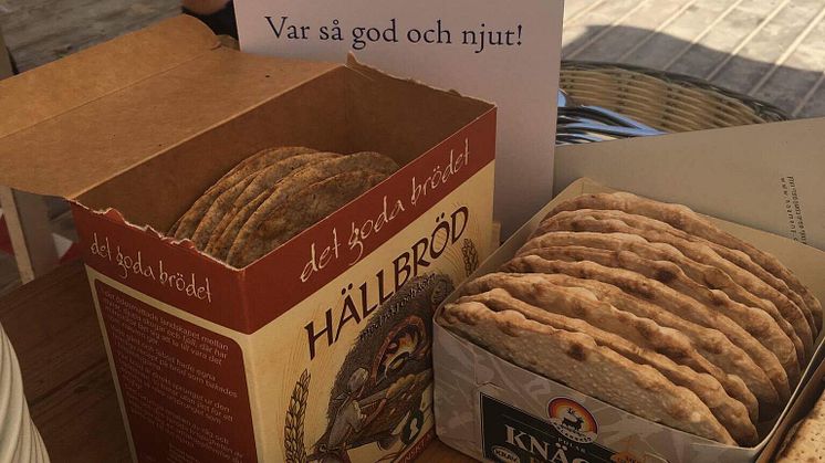 Tunnbrödets Dag firades även i Tel Aviv på årsmöte med Sveriges Bagare & Konditorer