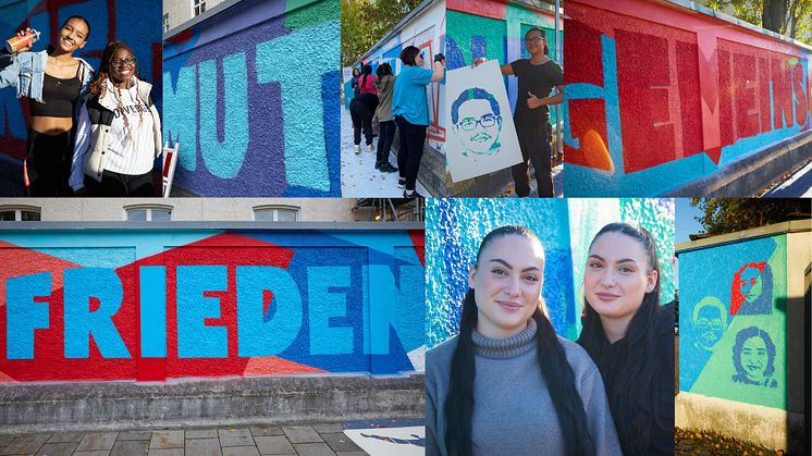 Einladung zum geführten ARTWALK des 150-Meter-Graffitikunstwerks von DEIN MÜNCHEN am 4.11.2022 