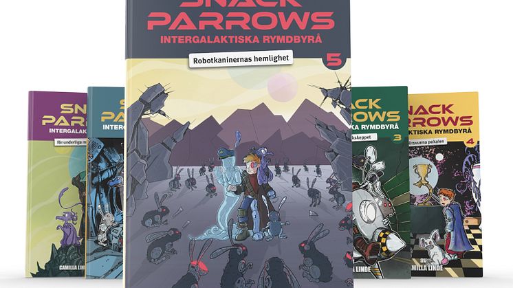 Snack Parrow 5 samlingsbild, 3D