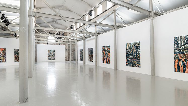 Fredrik Åkum, Beckers Konstnärssttipendium 2020, installationsvy