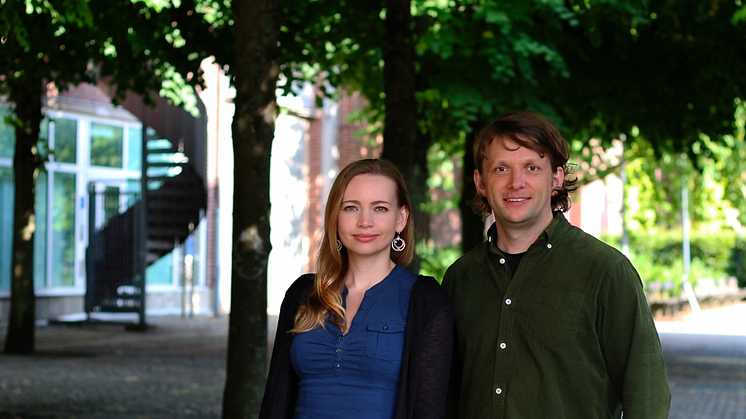 Melt&Marble CEO Anastasia Krivoruchko and CSO Florian David