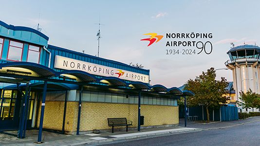 Norrköping Airport firar 90 år med Flygplatsens Dag!