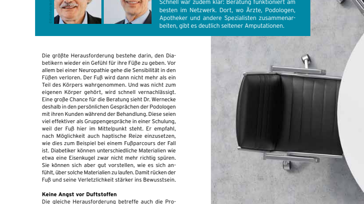 Experten-Roundtable:  Der Diabetische Fuß im Mittelpunkt