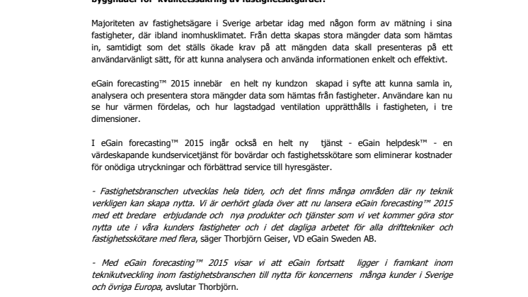 eGain lanserar nya banbrytande verktyg för ökad kundnytta