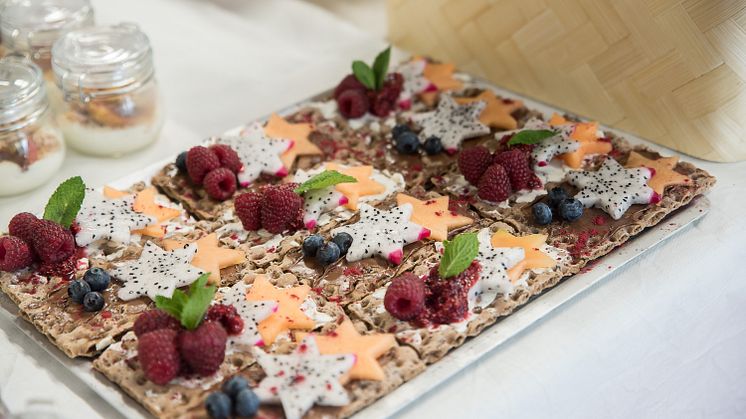 Dessert med Lantknäcke 