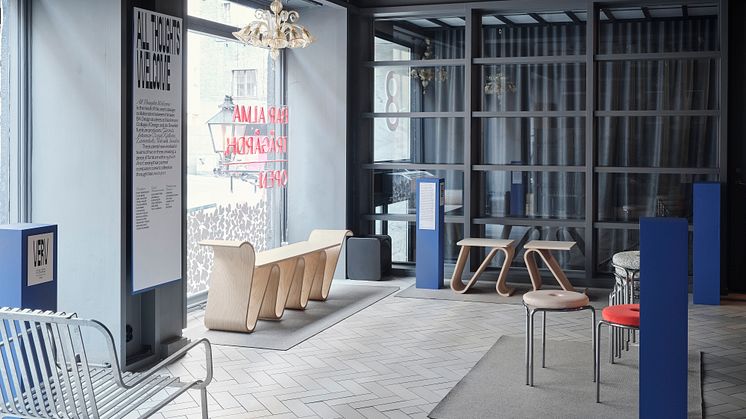 Exhibition at Alma - Beckmans Design Collaboration 2022