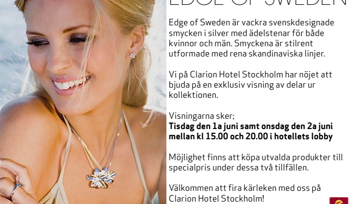 Edge of Sweden - exklusiv smyckesvisning