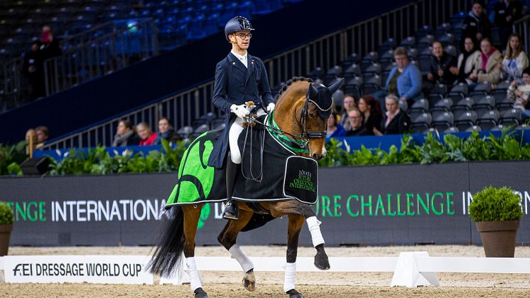 Marten Luiten strikes again - victory in Lövsta Future Challenge International Grand Prix Freestyle