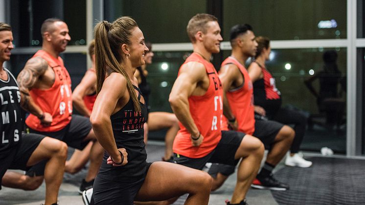 Filmning BODYPUMP100
