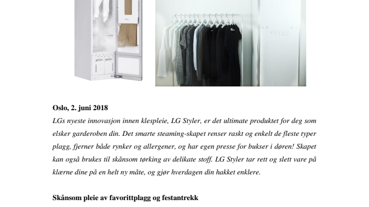 Til deg som ELSKER garderoben din!